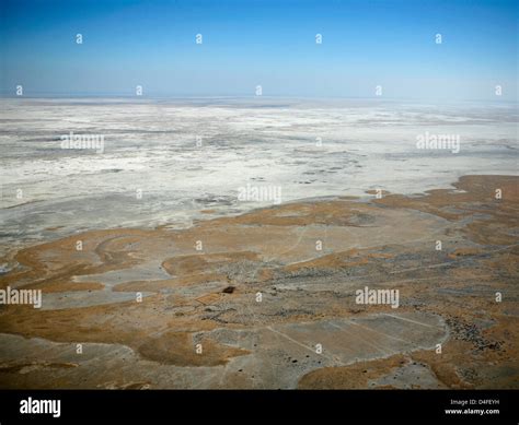 The Makgadikgadi Salt Pan Northeastern Botswana Stock Photo Alamy