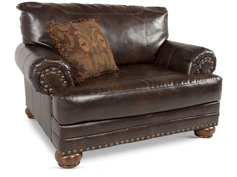 This is a beautiful and very comfortable chair. Rolled Arm Traditional Chair and a Half in Brown | Mathis ...