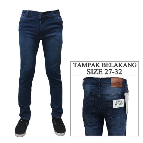 Jual Celana Jeans Pensil Slimfit Skinny Cowok Pria Shopee Indonesia