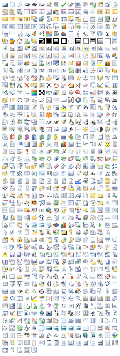 Geniuslefts Space All Icons In Office 2007