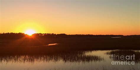 Sunset Over The Intracoastal Waterway Photograph By Shelia Kempf Fine