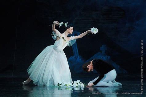 kristina shapran and sergei polunin in “giselle” novosibirsk state academic opera and ballet