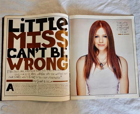 Werbung Schwer Koreanisch Avril Lavigne Rolling Stone Vorurteil Groß Haben Gelernt