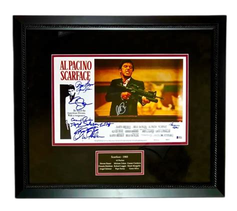 Al Pacino Signed Scarface Movie Poster For Sale Picclick