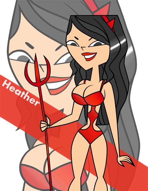Heather Hot Devil Total Drama Island Fan Art 31929379 Fanpop