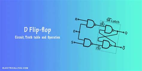 What Is D Flip Flop Circuit Truth Table And Operation