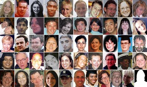 Of course in the official version of this story spewed. 7/7 bombings victims: The 52 people killed in London on ...