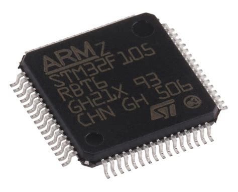 Stmicroelectronics Stm32f105rbt6 32bit Arm Cortex M3 Microcontroller
