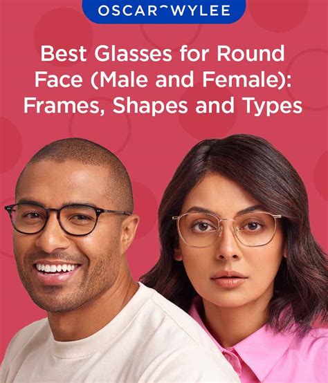 best glasses for round face shape for women and men