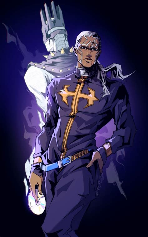 Enrico Pucci And Whitesnake Jojo No Kimyou Na Bouken And 1 More Drawn