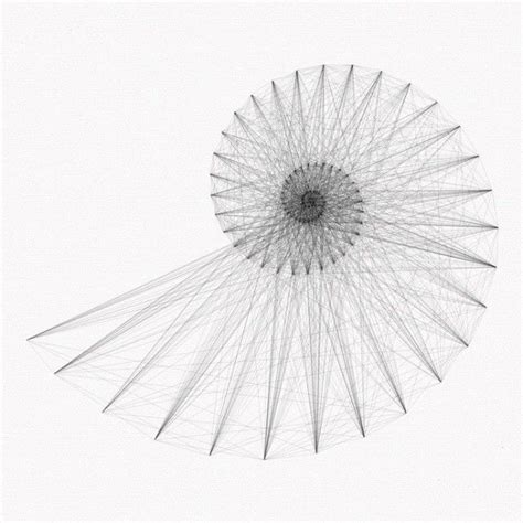 These can be found many places in nature as well. spiral geometry art fibonacci on Instagram | Geometry art ...