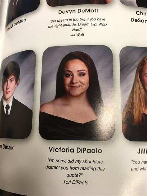 Senior Student Mocks Schools Dress Code With Yearbook Quote The
