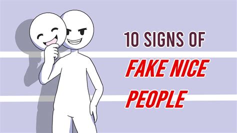 10 Signs Of Fake Nice People