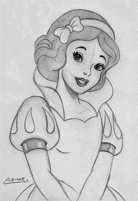 Disney Princess Drawing Pics Drawing Skill