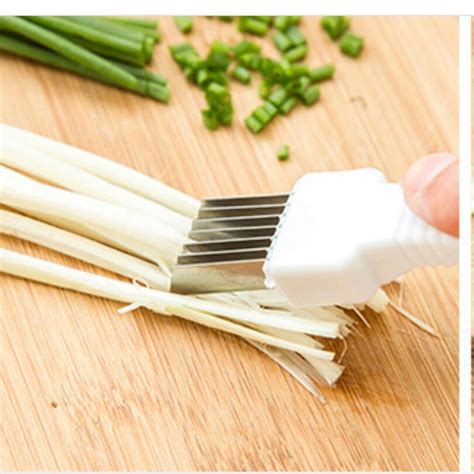 New Creative Green Onion Knife Kitchenware Vegetable Cutter Slicer