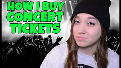 Tips For Buying Concert Tickets Youtube