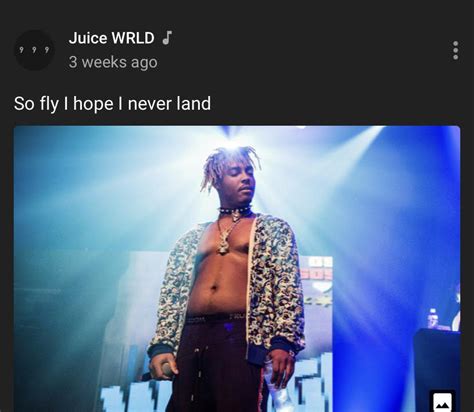 Hes Flown So High Its Just So Sad To See Him Land🛬💔💔💔 Rjuicewrld