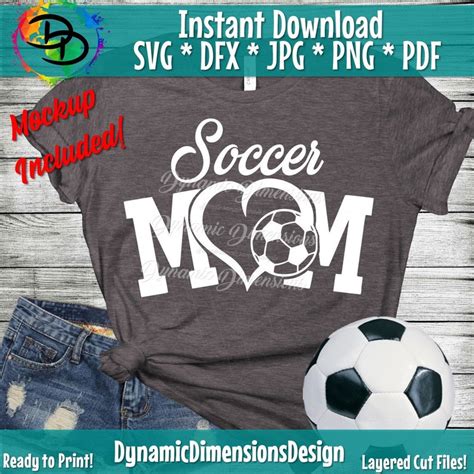 soccer mom svg mama soccer svg soccer season svg soccer etsy