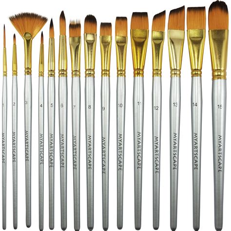 The 5 Best Acrylic Paint Brushes 2017 Review Guide Mostcraft