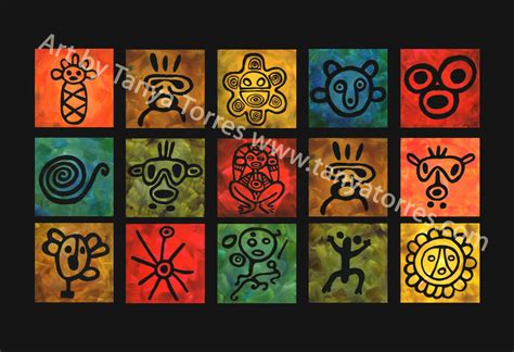 Taíno Symbols Large Matted Print By Tanyaetorres On Etsy Taino