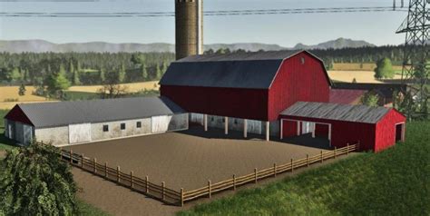 American Barn V1 0 Object Farming Simulator 2022 19 Mod