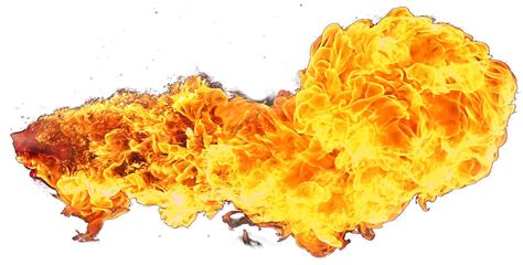 Fire Flame From The Side Png Image Purepng Free Transparent Cc0 Png