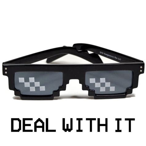 Deal With It Glasses Thug Life Shades Sunglasses Free Sunglasses Unique Sunglasses