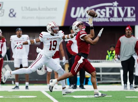 the recorder umass spring game defense seals victory with blocked kick as minutemen aim to