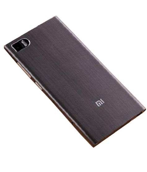 Jo Jo Aluminium Metal Hard Brushed Case Back Case Back Cover For Xiaomi