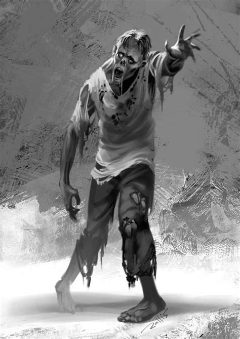 Zombie By Chrisrallis On Deviantart Zombie Apocolypse Zombie Attack