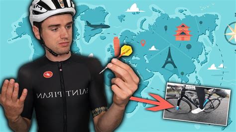 Throwing A Dart At A Map And Cycling To Wherever It Lands Youtube