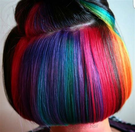 374 Best Adventures In Rainbow Hair Images On Pinterest