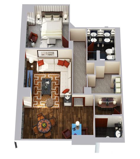 City Suites Floor Plan Floorplans Click