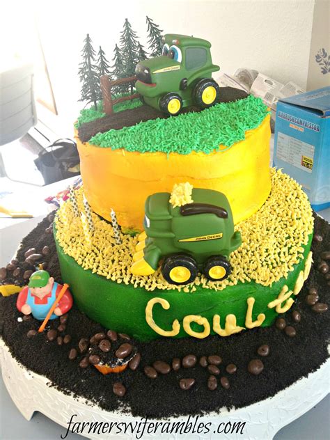 Phone Dump Friday John Deere Birthday Cake Farmers Wife Rambles