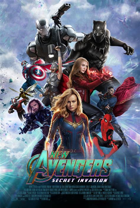 New Avengers Secret Invasion Poster Rmarvelstudios
