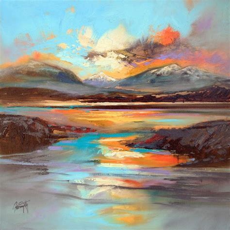 Vibrant Oil Paintings Of Scottish Landscapes By Scott Naismith Oil