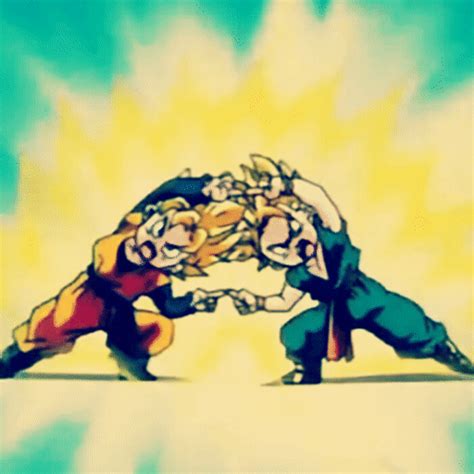 The following is a fictional dance that appears in dragonball z. Download Dragon Ball Z Fusion Gif | PNG & GIF BASE
