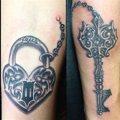 85 Best Lock And Key Tattoos Designs And Meanings 2019