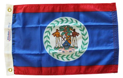 Buy Belize 12x18 Nylon Flag Flagline