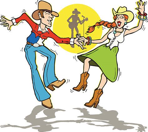 Cowboys Dancehall Illustrations Royalty Free Vector Graphics And Clip