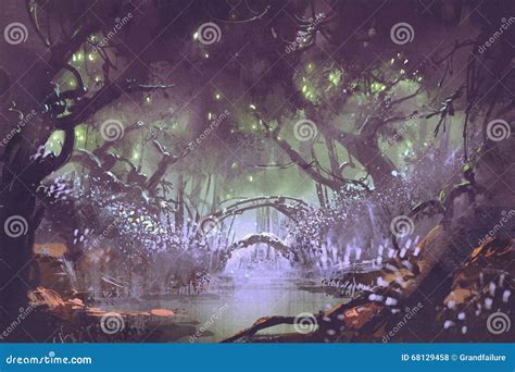 296 Enchanted Forest A Magical And Enchanting Background Featuring An