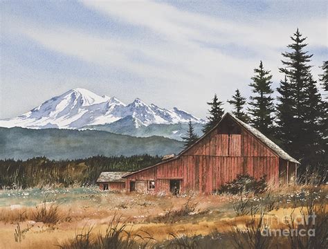 Pacific Northwest Landscape Painting By James Williamson