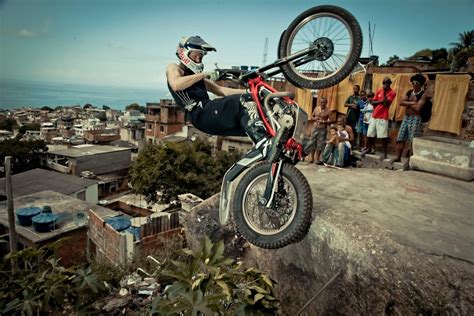 julien dupont freerides a favela in rio brazil video red bull motorsports