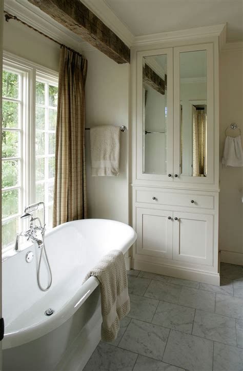 These side cabinets may be wall. 20 Clever Designs of Bathroom Linen Cabinets | Home Design ...