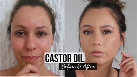30 Days Of Castor Oil For Eyebrow Growth Youtube