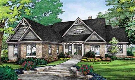 24 Best Simple Craftsman Style House Plans With Walkout Basement Ideas