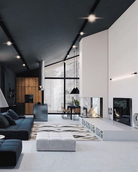 50 Stunning Modern House Design Interior Ideas Modern Mansion