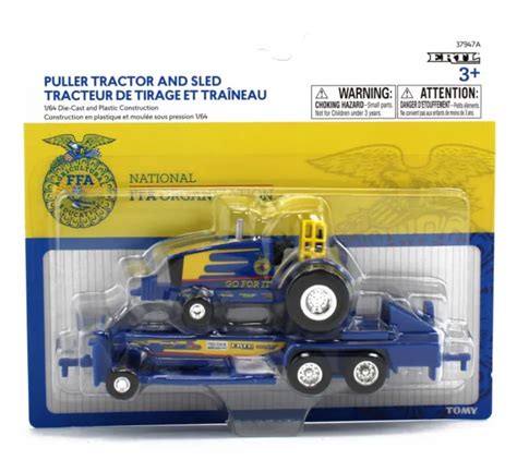 Ertl 164 New Holland Ffa Version A Tractor Puller Wpulling Sled