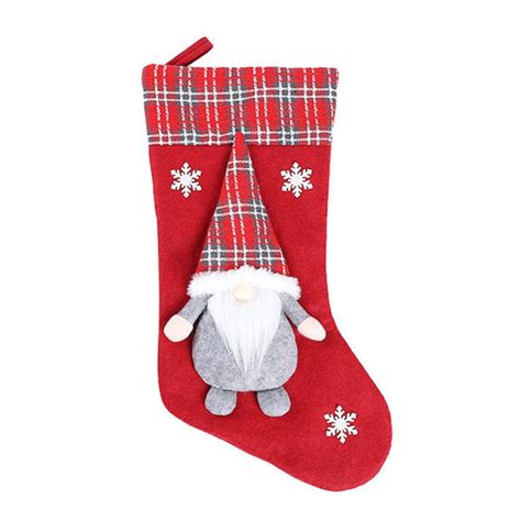 christmas stockings santa snowman reindeer xmas stockings decoration and party accessory lovely