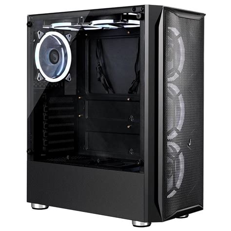 Gabinete Gamer Rise Mode Glass X Frost Lateral Em Vidro Fum Hot Sex